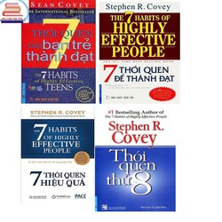 COMBO 4 CUỐN 7 THÓI QUEN THÀNH ĐẠT CỦA BẠN TRẺ+ 7 THÓI QUEN THÀNH ĐẠT+7 THÓI QUEN HIỆU QUẢ+THÓI QUEN THỨ 8 – tv0097666