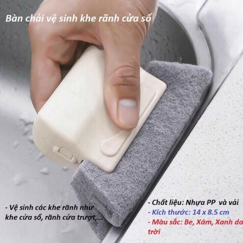 DỤNG CỤ CHÙI KHE RÃNH CỬA TIỆN ÍCH HƠN BAO GIỜ HẾT