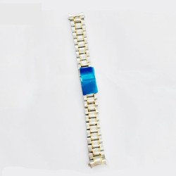 Dây đồng hồ kim loại mắt đúc màu ĐỜ MI cao cấp size 18mm