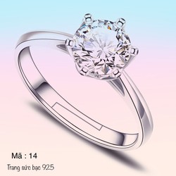 NHẪN BẠC 925 - NHIỀU MẪU -GIAO NGẪU NHIÊN