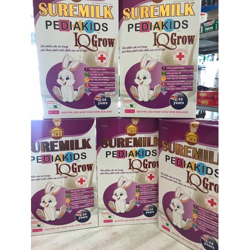 sữa sure milk dành cho trẻ từ 1t-10t