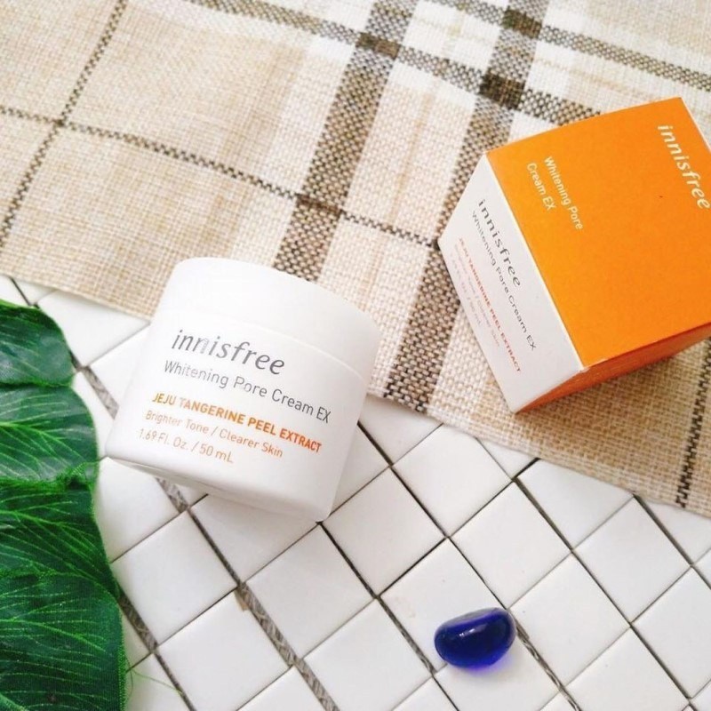Kem dưỡng trắng da Innisfree Whitening Pore Cream EX