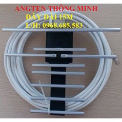 Dàn angten thông minh chuẩn cho TV và đầu thu KTS DVB-T2 dây dài 15M