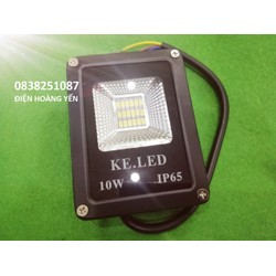 Đèn pha LED mini 10W - chóa kim cương chống nước mưa