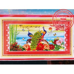 Tranh đính đá phú quý cát tường