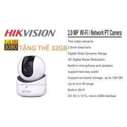 >> BÁO GIÁ CAMERA IP 2.0MP HIKVISION DS-2CD2021G1-IW | Shopee Lazada Sendo Tiki mới nhất 170 Camera IP Wifi HIKVISION DS-2CV2Q21FD-IW + thẻ nhớ 32GB - DS-2CV2Q21FD-IW + 32gb