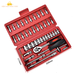 Bộ đồ sửa chữa 46 món [Được kiểm hàng] BỘ ĐỒ SỬA CHỮA LỚN - 4