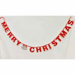 Dây treo Chữ Merry Christmas dài 1m3 trang trí noel