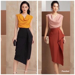 CHÂN VÁY KÈM ÁO XUÂN HÈ CỰC HIT – TKIM 91