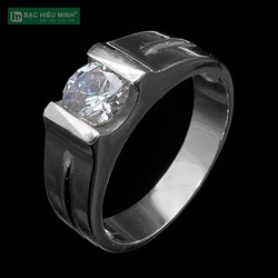 Nhẫn nam Bạc Hiểu Minh NA017