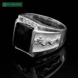 Nhẫn nam bạc Hiểu Minh NA389P