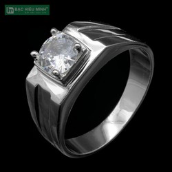 Nhẫn bạc nam Bạc Hiểu Minh NA032
