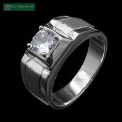 Nhẫn nam Bạc Hiểu Minh NA007