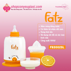 Máy hâm sữa fatz baby 4 chức năng