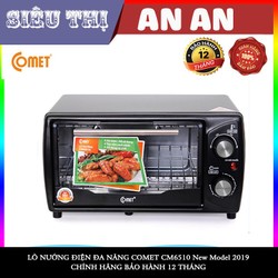 Lò nướng điện vuông 10L COMET CM6510 công suất 1000w bảo hành 12 tháng