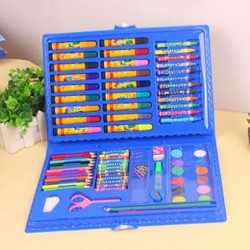 Bộ dụng cụ học sinh, văn phòng bút màu 86 món thông minh