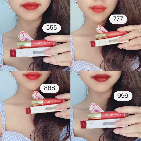Hình ảnh Son kem lì Zelyn màu cực chuẩn đẹp