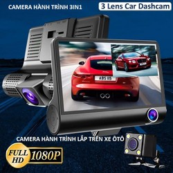 Camera Hành Trình 3in1 Lắp Trên xe ôtô – Camera Hành Trình 3in1