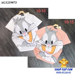 24-36kg. Áo thun bé gái hình thỏ – AG1219073