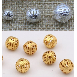 50 viên cham rỗng nhẹ ,hạt cung linh đủ size 4-6-8-10-12-14mm – cham rỗng nhẹ
