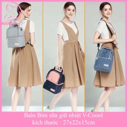 Balo bỉm sữa giữ nhiệt V-coool – BaloVCOOL