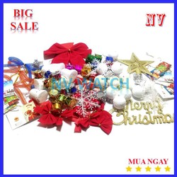 94 Món Phụ kiện trang trí cây thông Noel - Giáng sinh 