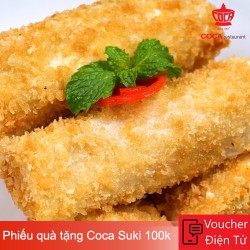 Evoucher Coca Suki - Phiếu quà tặng Coca Suki 100k