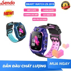 ĐỒNG HỒ ĐỊNH VỊ CHO BÉ Z6, CAMERA CHỤP ẢNH, ĐỊNH VỊ THÔNG MINH, CUỘC GỌI 2 CHIỀU, CHỐNG NƯỚC IP67 CAO CẤP, MÀN HÌNH CẢM ỨNG, SOS ĐỂ ĐƯỢC TRỢ GIÚP - BẢO HÀNH 3 THÁNG