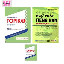 Combo Ngữ Pháp Tiếng Hàn Thông Dụng Trung Cấp và Cẩm Nang Luyện Thi Topik 2 Tặng kèm Sổ Tay Topik II – 1325105