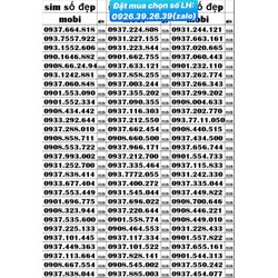 sim mobi số đẹp giá rẻ