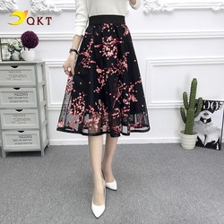 Chân váy ren họa tiết QKT cv17 – cv.17
