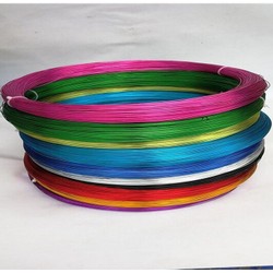 0.5kg dây nhôm mạ màu nhiều màu size 0.8mm – 0.5kg dây nhôm1