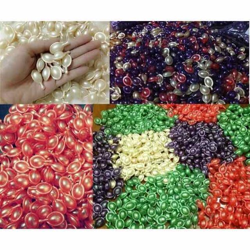 5 Viên Serum Dưỡng Tóc Thái Lan mix màu