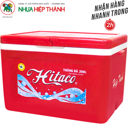 THÙNG ĐÁ HITACO HIỆP THÀNH 200 LÍT