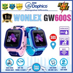 Đồng hồ định vị trẻ em Wonlex GW600S – CHÍNH HÃNG – Kháng nước IP67 – Camera – Wifi,Lb,Gps – Tiếng Việt – Bảo hành 1 năm