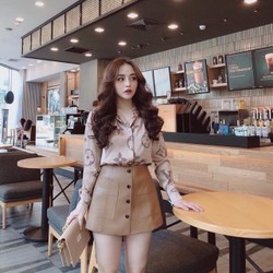 QUẦN GIẢ VÁY DA