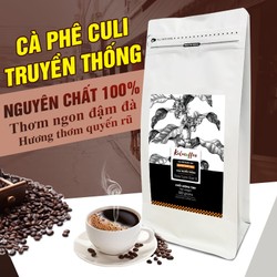 [TẶNG MUỖNG INOX CAO CẤP] Cà phê Culi Kalacoffee - Pha Phin - Rang Bơ - Đậm Vị - Hậu Ngọt - Gói 500gr