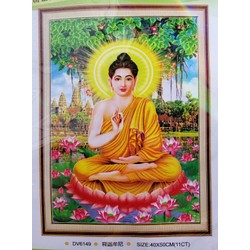 Tranh Theu Chữ Thập In Chuẩn Tranh Chữ Thập Thư Phap đức Phật Thich Ca Mau Ni Dlh 333021