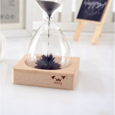 Đồng Hồ Cát Trang Trí Đồng Hồ Cát Nam Châm Để Bàn - 1794474240 3