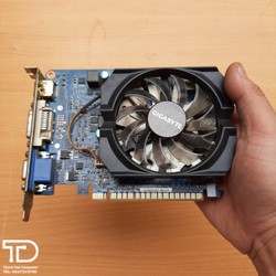 Card màn hình Gigabyte NVIDIA GeForce GT420 2GB D3 - VGA Giga GeForce GT420 2GB GDDR3 - Card GV-N420-2GI