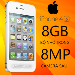 IPHONE 4S 8G TRẮNG