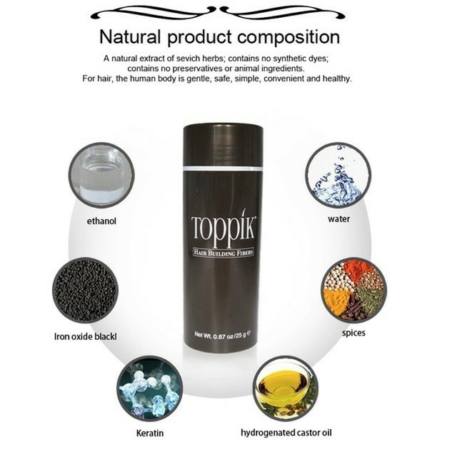 Bột phủ dày tóc Toppik Hair