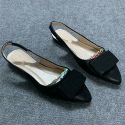 [XÃ KHO] Giày Búp Bê Nữ Có Quai Mũi Nhọn