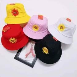 MŨ TAI BÈO NÓN bucket hoa hướng dương MŨ TAI BÈO NÓN bucket hoa hướng dương