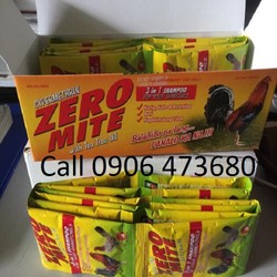 zero mite - combo 4 gói xà bông tắm gà