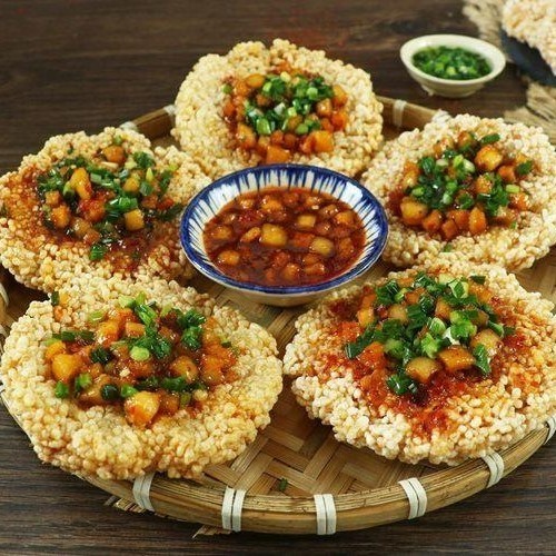 Cơm cháy Ninh Bình Vàng loại tròn - NBV65
