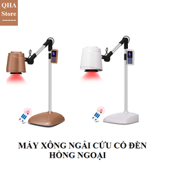 Đèn xông hồng ngoại bằng ngải cứu - Máy xông ngải cứu - Đèn xông ngải hồng ngoại