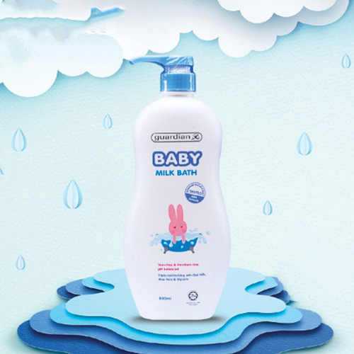 guardian baby milk bath