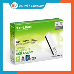 USB thu wifi WiFi TP Link TL-WN821N Chuẩn N 300Mbps không râu