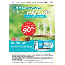 20 tem coopmart đổi ly thủy tinh 2 lớp